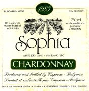 Bulgarien-Sophia-chardonnay 1983